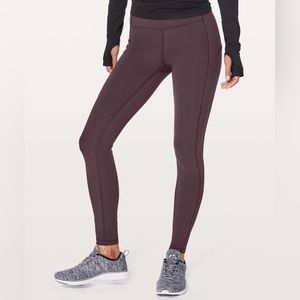 Lululemon Speed Up Tight *Full-On Luxtreme 28" - Black Cherry
Size 6